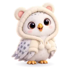 Cosy Snow Owl