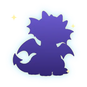 A secret adult form, shown as a glowing silhouette