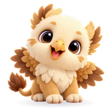 A baby Griffin