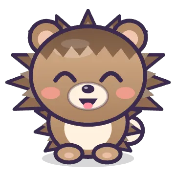 A baby Hedgehog