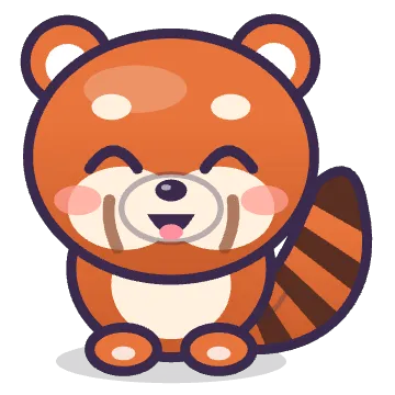 A baby Red Panda