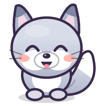 A baby Silver Fox