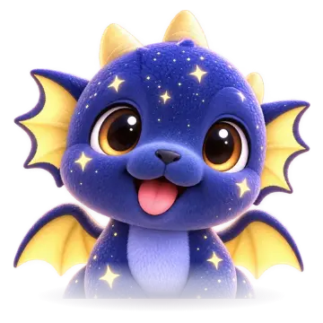 A baby Starlight Dragon