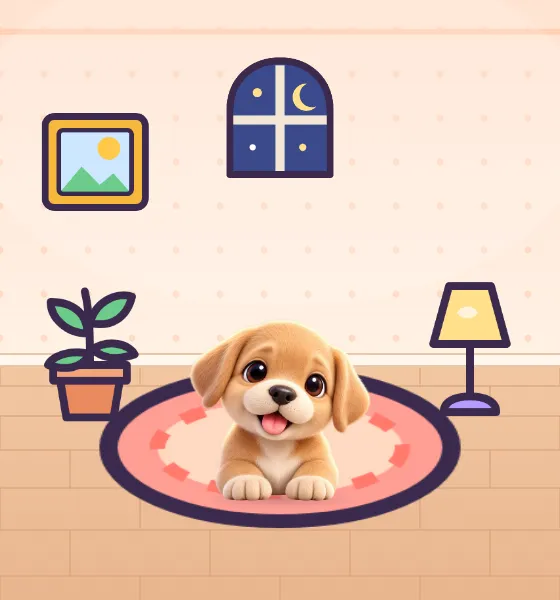 The Bedroom room, decorated